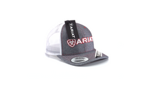 Load image into Gallery viewer, Ariat Men'S Heather Mesh Back Shadow Cap, Gray, One Size