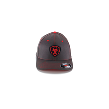 Load image into Gallery viewer, Ariat Men's Flex Fit Hat, Gray, Small/Medium | 701340517721