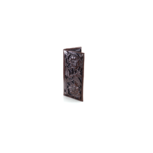 Load image into Gallery viewer, Ariat Men's Tonal Brown Floral Inlay Rodeo Wallet, One Size | 701340579538
