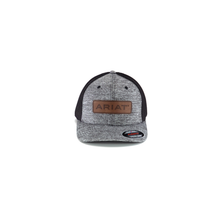 Load image into Gallery viewer, Ariat Men's Box Logo Snapback Cap Gray Size Sm/Md
