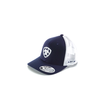 Load image into Gallery viewer, ARIAT Men's Embroidered Shield Logo Adjustable Mesh Hat