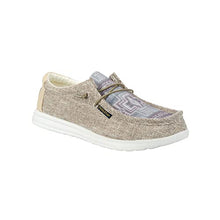 Load image into Gallery viewer, Pendleton Bosal Women's Slip-On Boat Shoe - Cotton, Wool, & Elastic Laces