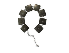Load image into Gallery viewer, Angel Ranch Western Belt Womens Square Concho Chain Silver D140004036