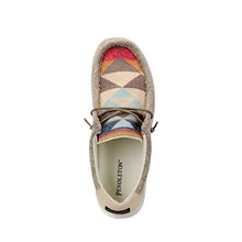 Load image into Gallery viewer, Pendleton Bosal Women's Slip-On Boat Shoe - Cotton, Wool, & Elastic Laces