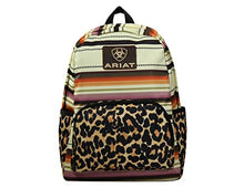 Load image into Gallery viewer, ARIAT Unisex Serape Cheetah Print Adjustable Strap Backpack - A460002397