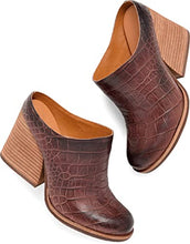 Load image into Gallery viewer, KORK-EASE Women's Challis Breathable Lightweight Leawood Stacked Heel Mule