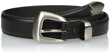 Load image into Gallery viewer, Nocona Men's Black Skinny Dress Belt