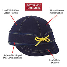 Load image into Gallery viewer, Stormy Kromer The Lil' Kromer Benchwarmer Cap - Children's Winter Wool Hat with Ear Flap