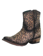Load image into Gallery viewer, Corral Boots Women's Leopard Print Ankle Boot Round Toe