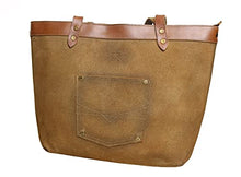 Load image into Gallery viewer, STS Ranchwear Calvary Tote Ladies Leather Distressed Brown