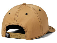 Load image into Gallery viewer, ARIAT Men's Flexfit 110 Shield Logo Snapback, Tan