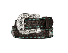 Load image into Gallery viewer, Nocona Belt Co. Women's Embellished Turquoise Cross Concho