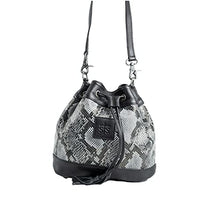Load image into Gallery viewer, STS Ranchwear Women's Casual Everyday Multifunctional Santana Collection Bucket Bag with Adjustable Strap, Gray
