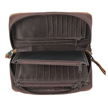 Load image into Gallery viewer, STS Ranchwear Women's Palomino Kacy Organizer | Compact Zipper Wallet with Interior Pockets & Card Slots, Multi-Light Pink Serape, One Size