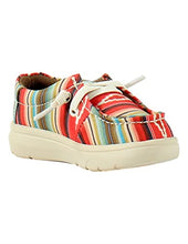 Load image into Gallery viewer, ARIAT Casual Shoes Kids Hilo Moc Toe Lace Multi-Color A443001797