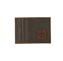 Load image into Gallery viewer, STS Ranchwear Foreman Money Clip Card Wallet Unisex Canvas Tornado