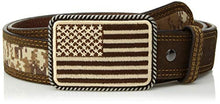Load image into Gallery viewer, Ariat Unisex-Adult's Patriot Digital Camo Belt, brown, 32