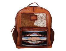 Load image into Gallery viewer, ARIAT Unisex Southwestern Calf Hair Backpack - A460003297