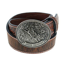 Load image into Gallery viewer, Ariat Boys' Floral Tabs Western Belt