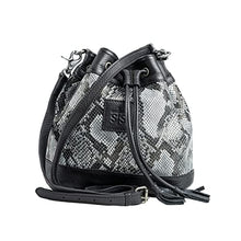 Load image into Gallery viewer, STS Ranchwear Women's Casual Everyday Multifunctional Santana Collection Bucket Bag with Adjustable Strap, Gray