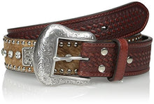 Load image into Gallery viewer, Nocona Men's Clear Bar Bling Belt