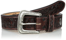 Load image into Gallery viewer, Nocona Men's Brown Mexican Tooled Acorn Belt