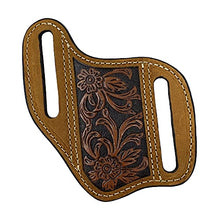 Load image into Gallery viewer, M&F Western Products (WSL)MF Ariat Floral Embossed Knife Sheath Brown
