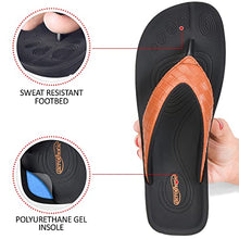 Load image into Gallery viewer, AEROTHOTIC Women's Comfortable Arch Support Summer Orthotic Flip Flops Sandals
