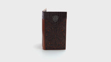 Load and play video in Gallery viewer, ARIAT Men's Oak Embossed Rodeo Wallet | 701340494572