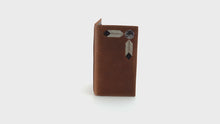 Load and play video in Gallery viewer, M&F Western Buffalo Nickel Rodeo Wallet Wallet Medium Distressed Brown One Size | 701340270572