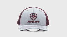 Load and play video in Gallery viewer, ARIAT Classic Heather Trucker Hat | 701340669482