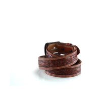 Load image into Gallery viewer, Nocona Belt Co. Men's Tan Mexican Floral Emboss, 40 | 701340432048