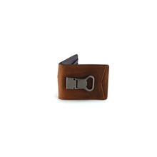 Load image into Gallery viewer, Nocona Men'S Double Bifold Money Clip, Brown, One Size