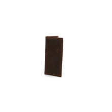 Load image into Gallery viewer, Ariat Shield Perforated Edge Rodeo Wallet Wallet Medium Distressed Brown One Size | 701340485006