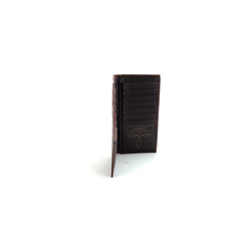 Load image into Gallery viewer, Ariat Men's Cross Corner Inlay Rodeo Western Wallet, Brown, One Size | 701340569607
