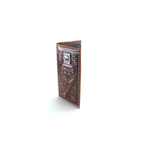 Load image into Gallery viewer, Nocona Belt Co. Men's Nocona Square Star Rodeo, Brown, One Size | 701340569638