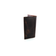 Load image into Gallery viewer, ARIAT Men's Distressed Corner Over Circle Rodeo Wallet | 701340579477