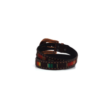 Load image into Gallery viewer, Ariat Women's Serape Center Copper Nail Edge Belt, Multi/Color, Extra Large | 701340586338