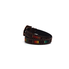 Load image into Gallery viewer, Ariat Women's Serape Center Copper Nail Edge Belt, Multi/Color, Extra Large | 701340586338