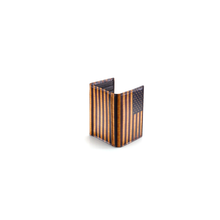 Load image into Gallery viewer, Nocona Belt Co. Unisex-Adult's Nocona Vintage Flag Trifold Wallet, Multi/Color | 701340595477