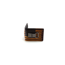 Load image into Gallery viewer, Nocona Belt Co. Unisex-Adult's Nocona Vintage Flag Bottle Clip Wallet, multi/color | 701340595491