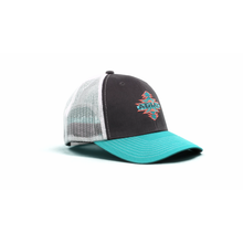 Load image into Gallery viewer, ARIAT Kid's Aztec Logo Snapback Cap Gray Size One Size | 701340602939