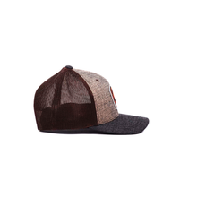 Load image into Gallery viewer, ARIAT Men's Earth Center Shield Mesh Flex Cap, Brown, Small/Medium | 701340613218