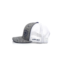 Load image into Gallery viewer, ARIAT Accessories Men's Embroidered Shield Flexfit Cap, One Size (1504903) | 701340625419