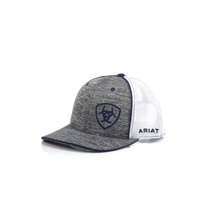Load image into Gallery viewer, ARIAT Accessories Men's Embroidered Shield Flexfit Cap, One Size (1504903) | 701340625419