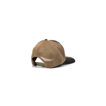 Load image into Gallery viewer, ARIAT Men's Embroidered Flag Snapback Cap, Brown | 701340669406