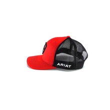 Load image into Gallery viewer, ARIAT R112 Mexican Flag Shield Snapback Red One Size | 701340669444