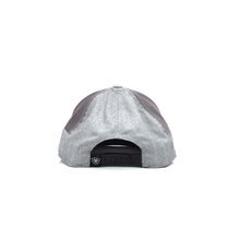 Load image into Gallery viewer, ARIAT Men's Adjustable Snapback Flex Fit 110 Round Logo Grey Hat) | 701340676664