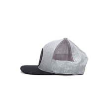 Load image into Gallery viewer, ARIAT Men's Adjustable Snapback Flex Fit 110 Round Logo Grey Hat) | 701340676664