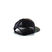 Load image into Gallery viewer, ARIAT Men's Camo Snap Back Embroidered USA Flag Cap